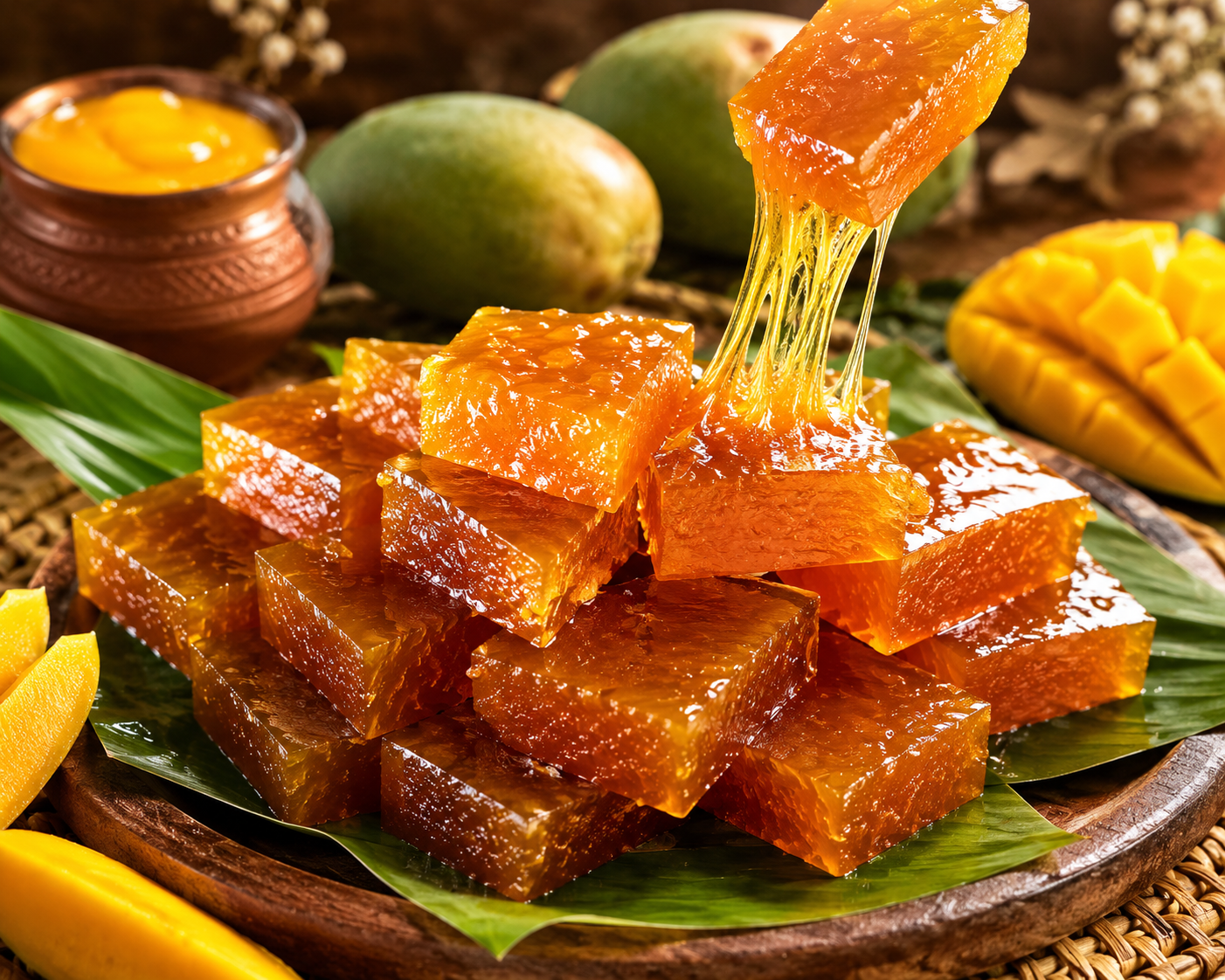 Mamidi Tandra(Mango Jelly)
