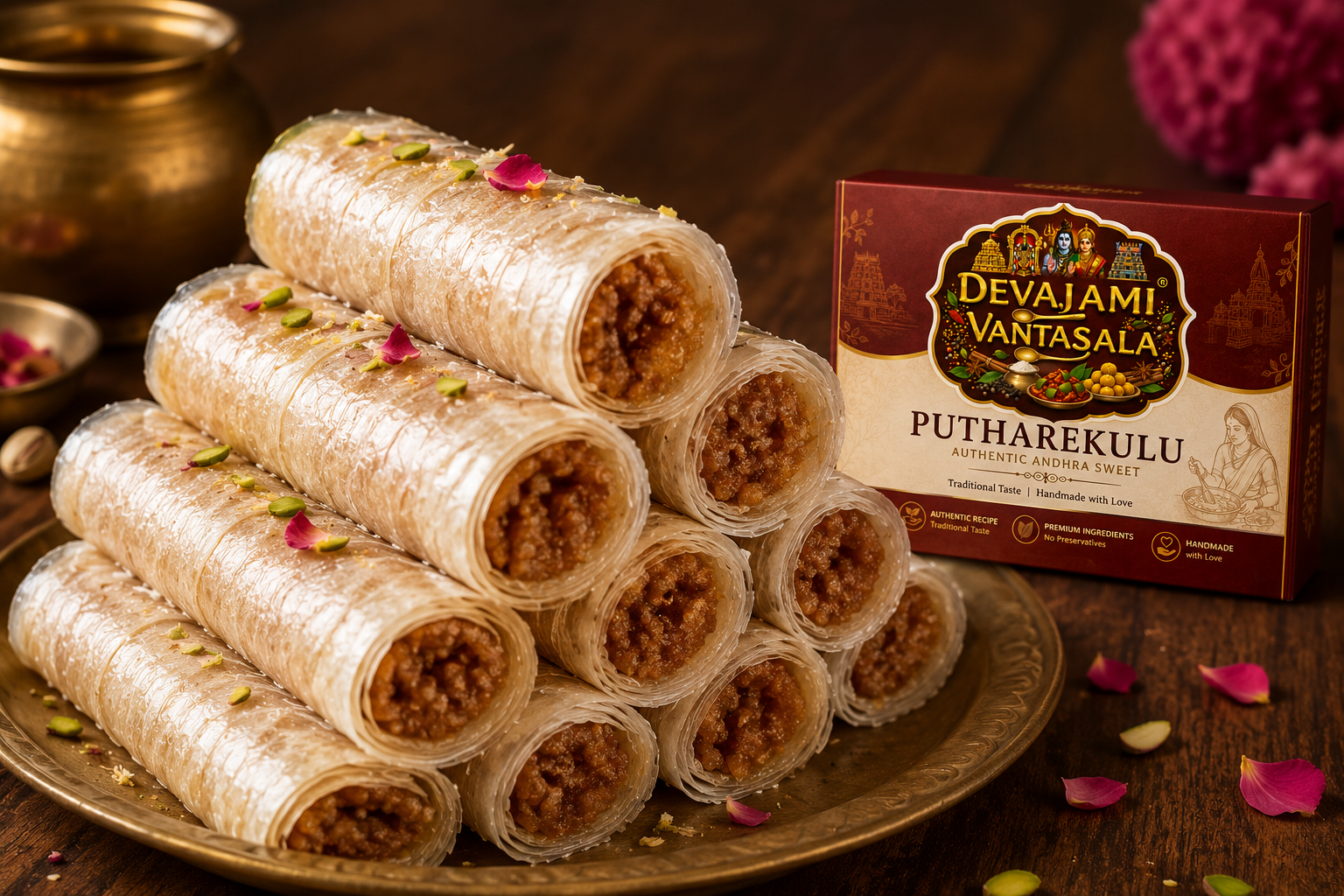 Bellam Putharekulu (Authentic Andhra Sweet)